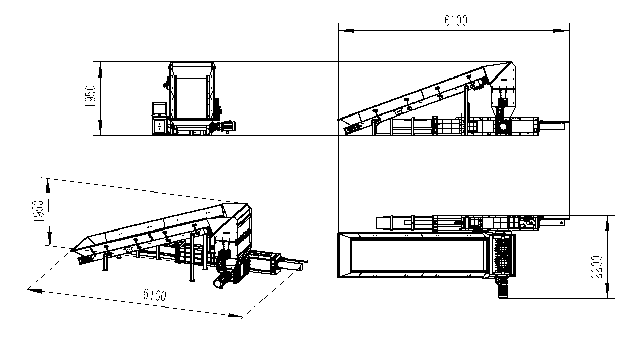 HCPY350��ĭ�䉺�C(j��)���鉺�sһ�wʽ���b���ͳߴ�